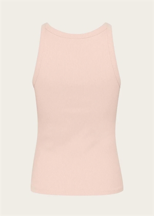 Drew washed logo tank Rose Dust Washed Gestuz 